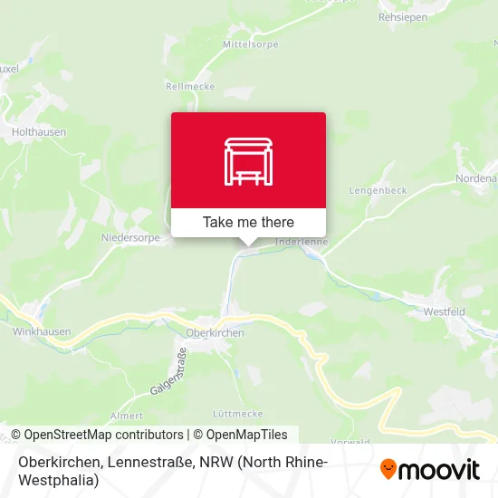 Oberkirchen, Lennestraße map