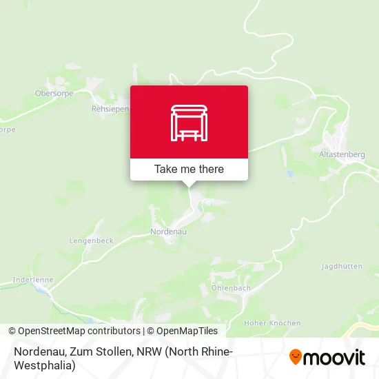 Карта Nordenau, Zum Stollen