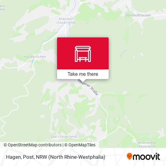 Карта Hagen, Post