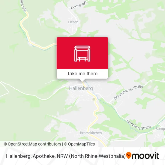 Карта Hallenberg, Apotheke