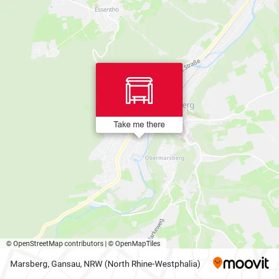 Карта Marsberg, Gansau