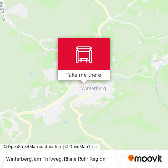 Winterberg, am Triftweg map