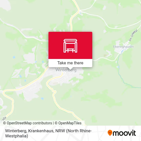 Winterberg, Krankenhaus map