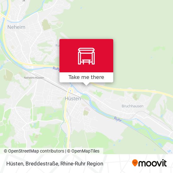 Hüsten, Breddestraße map