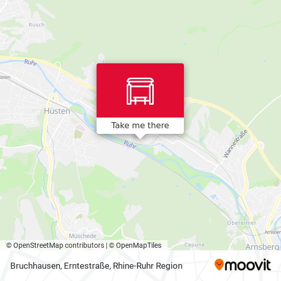 Bruchhausen, Erntestraße map