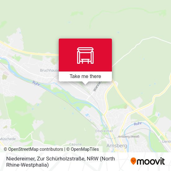 Niedereimer, Zur Schürholzstraße map
