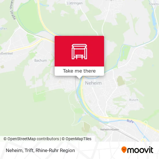 Карта Neheim, Trift