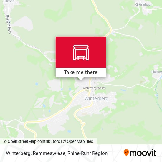 Winterberg, Remmeswiese map
