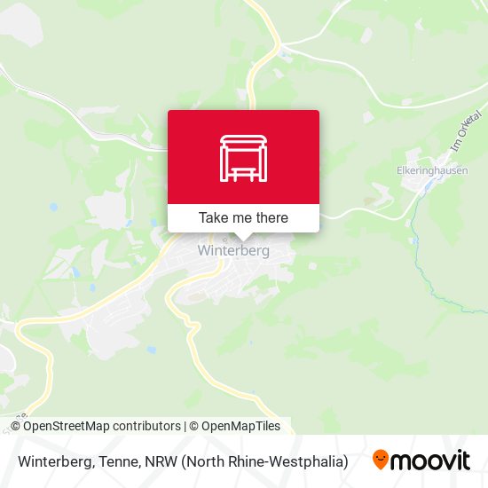 Карта Winterberg, Tenne