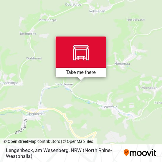 Карта Lengenbeck, am Wesenberg