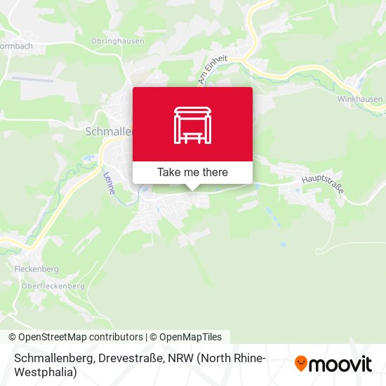Schmallenberg, Drevestraße map