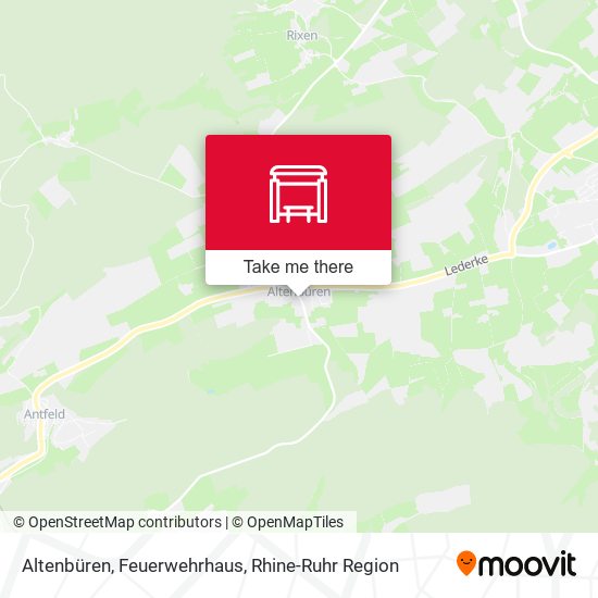 Altenbüren, Feuerwehrhaus map