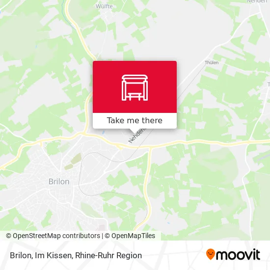 Карта Brilon, Im Kissen