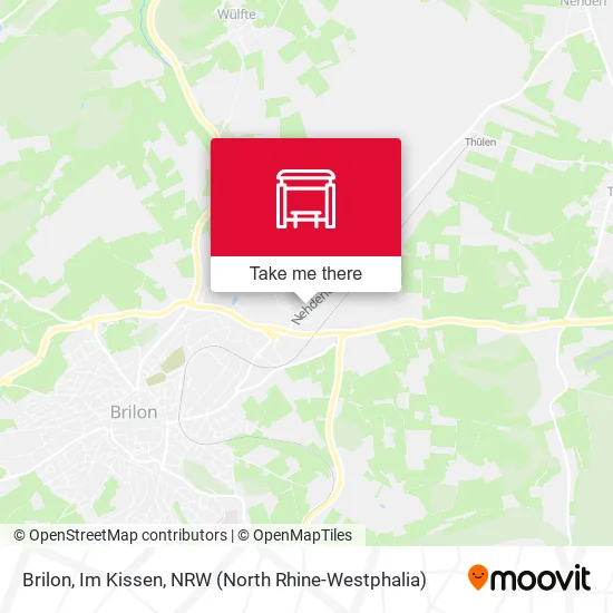 Карта Brilon, Im Kissen