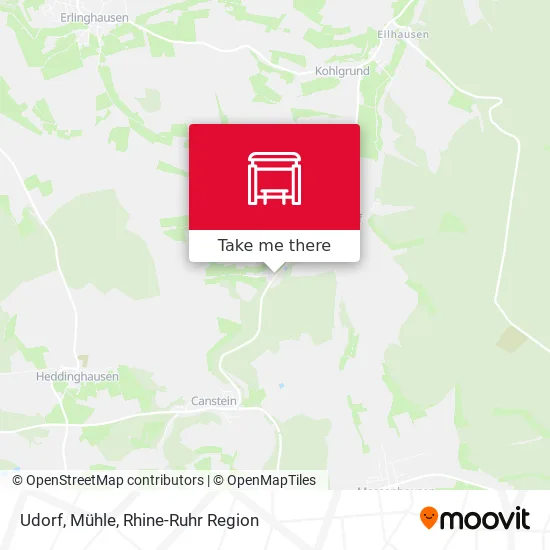 Карта Udorf, Mühle