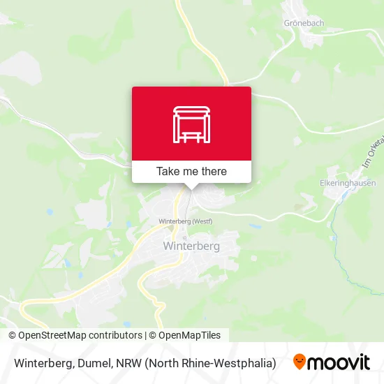 Карта Winterberg, Dumel