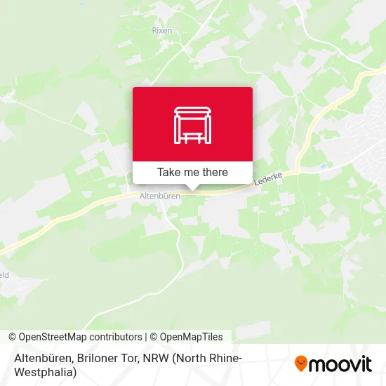 Altenbüren, Briloner Tor map