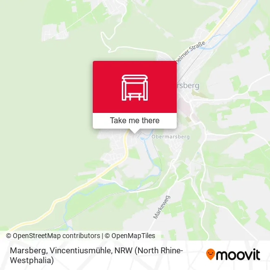 Карта Marsberg, Vincentiusmühle