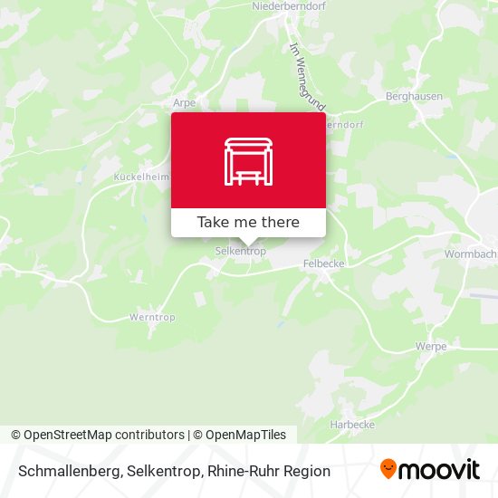 Карта Schmallenberg, Selkentrop