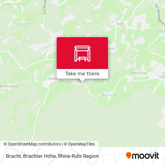 Bracht, Brachter Höhe map