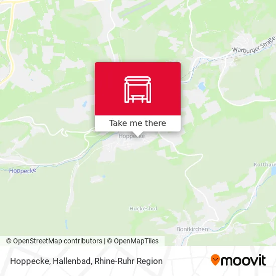 Карта Hoppecke, Hallenbad