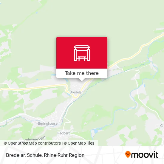 Карта Bredelar, Schule