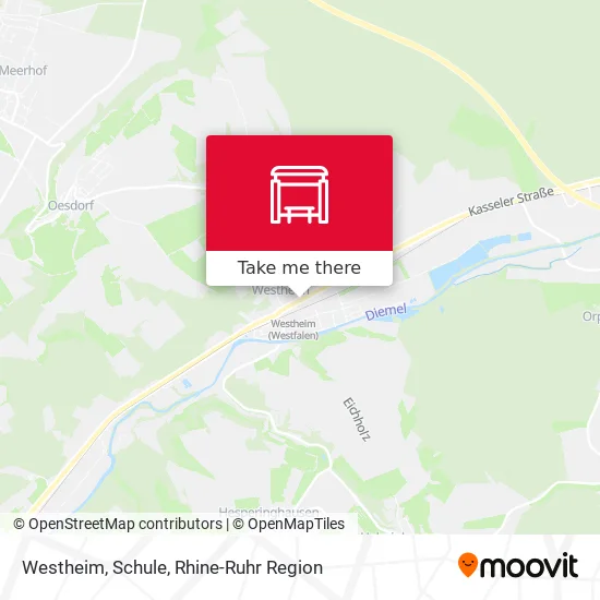 Карта Westheim, Schule