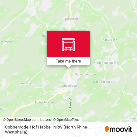Карта Cobbenrode, Hof Habbel