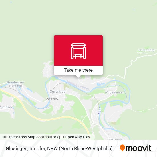 Карта Glösingen, Im Ufer