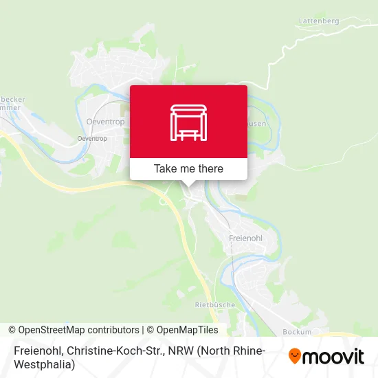 Карта Freienohl, Christine-Koch-Str.