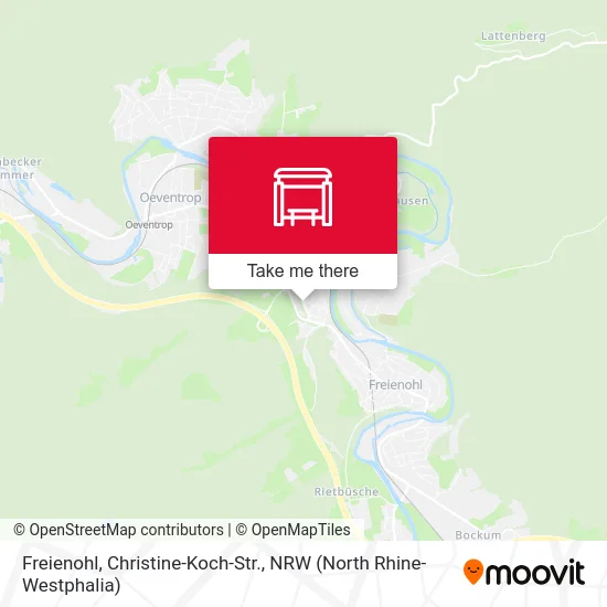 Карта Freienohl, Christine-Koch-Str.