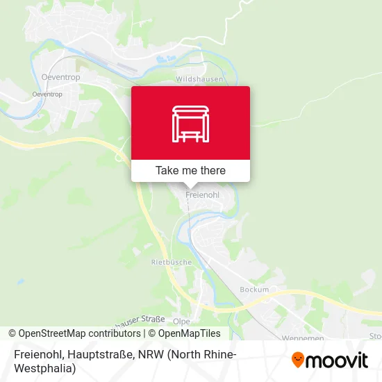 Карта Freienohl, Hauptstraße