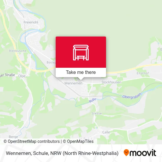 Wennemen, Schule map