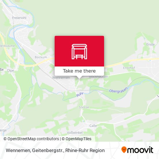 Wennemen, Geitenbergstr. map