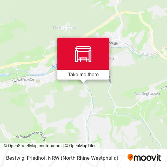 Bestwig, Friedhof map