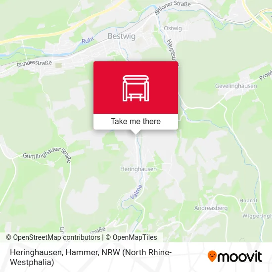 Heringhausen, Hammer map