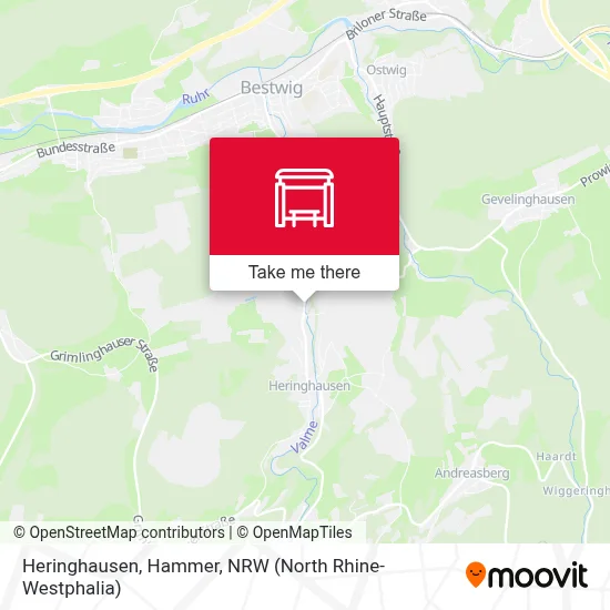 Heringhausen, Hammer map