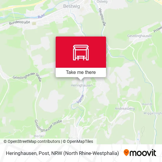 Карта Heringhausen, Post
