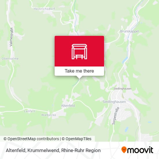 Altenfeld, Krummelwend map