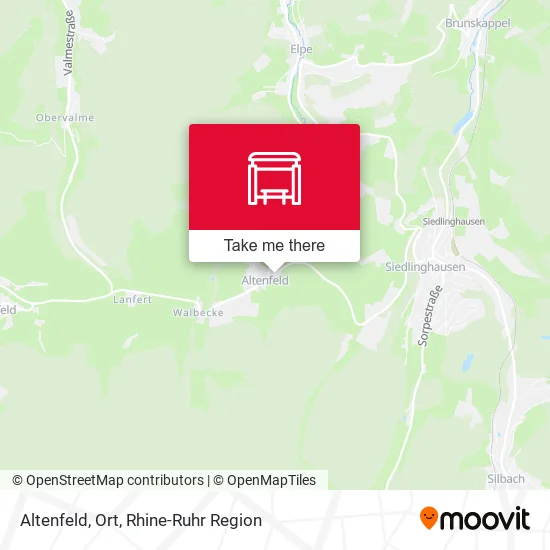 Карта Altenfeld, Ort