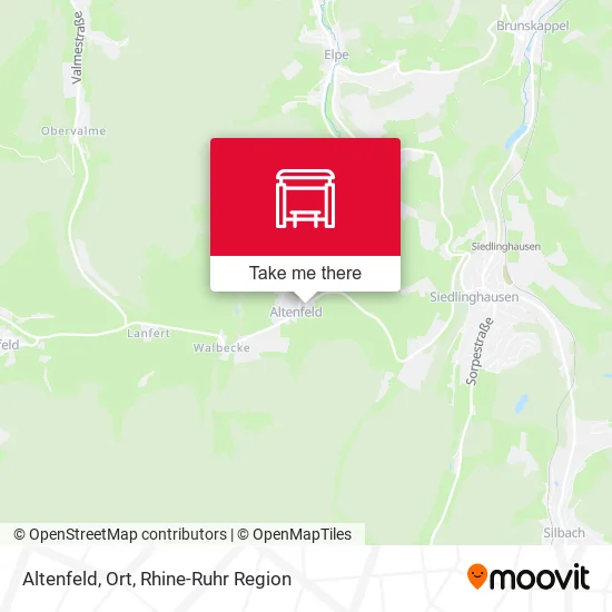 Карта Altenfeld, Ort