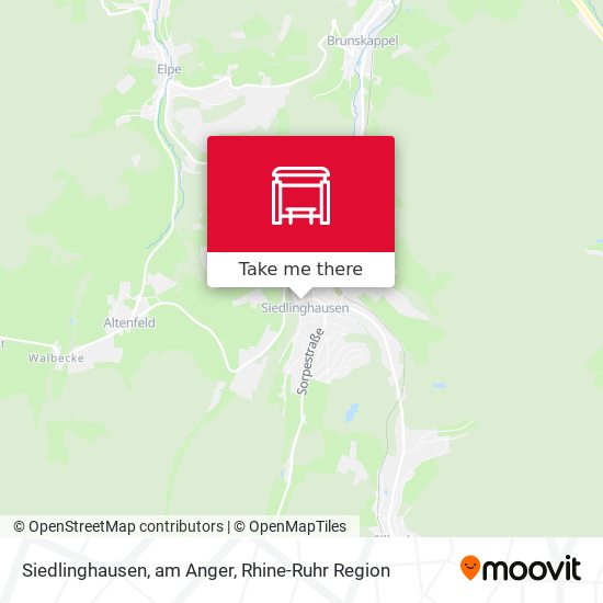Siedlinghausen, am Anger map