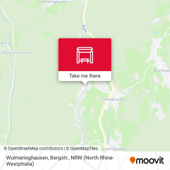 Wulmeringhausen, Bergstr. map