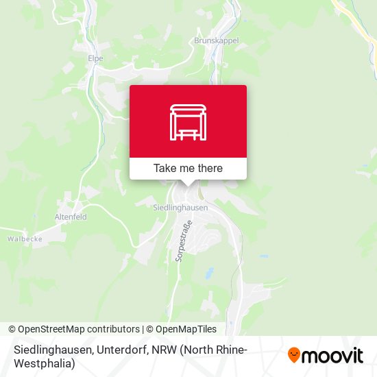 Siedlinghausen, Unterdorf map
