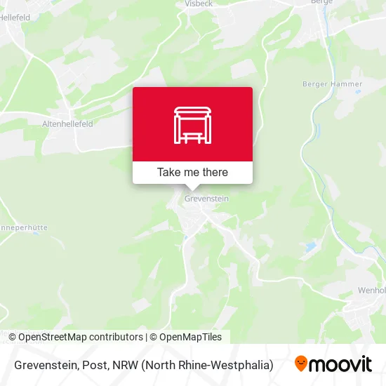 Карта Grevenstein, Post