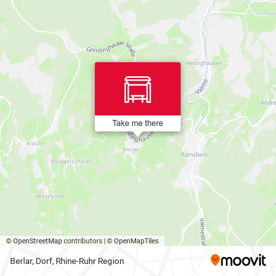 Карта Berlar, Dorf