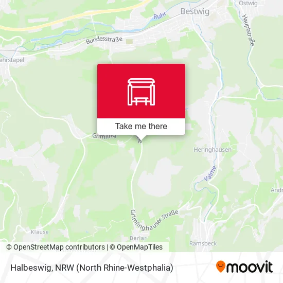 Карта Halbeswig