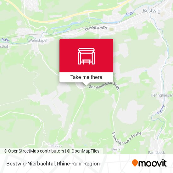 Карта Bestwig-Nierbachtal