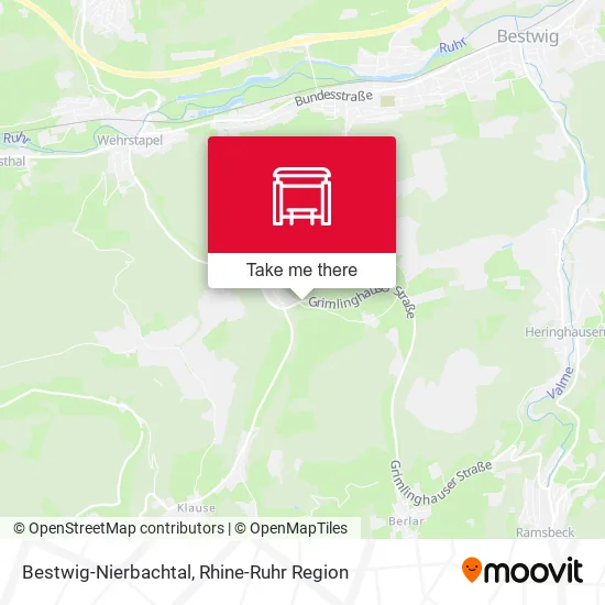 Карта Bestwig-Nierbachtal