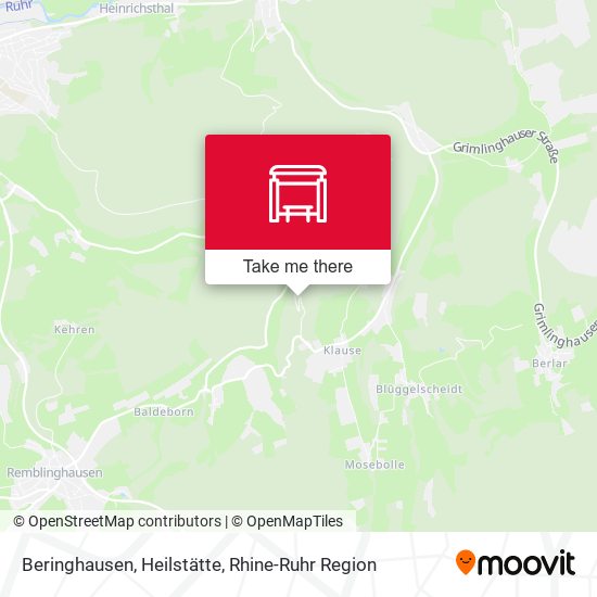 Beringhausen, Heilstätte map